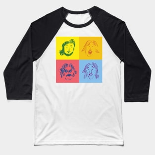 Fab Four! Baseball T-Shirt